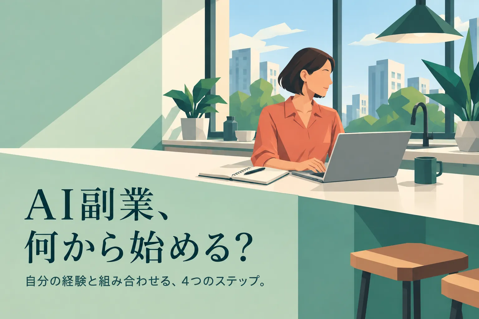 AI副業とは?初心者が月5万円を目指す始め方と、稼げない人の共通点