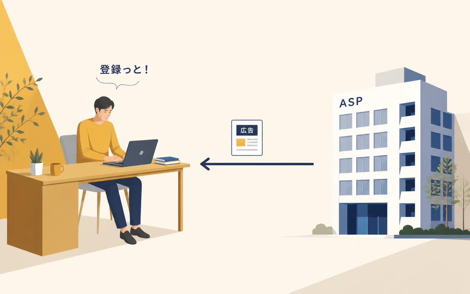 登録っと!・ASP・広告