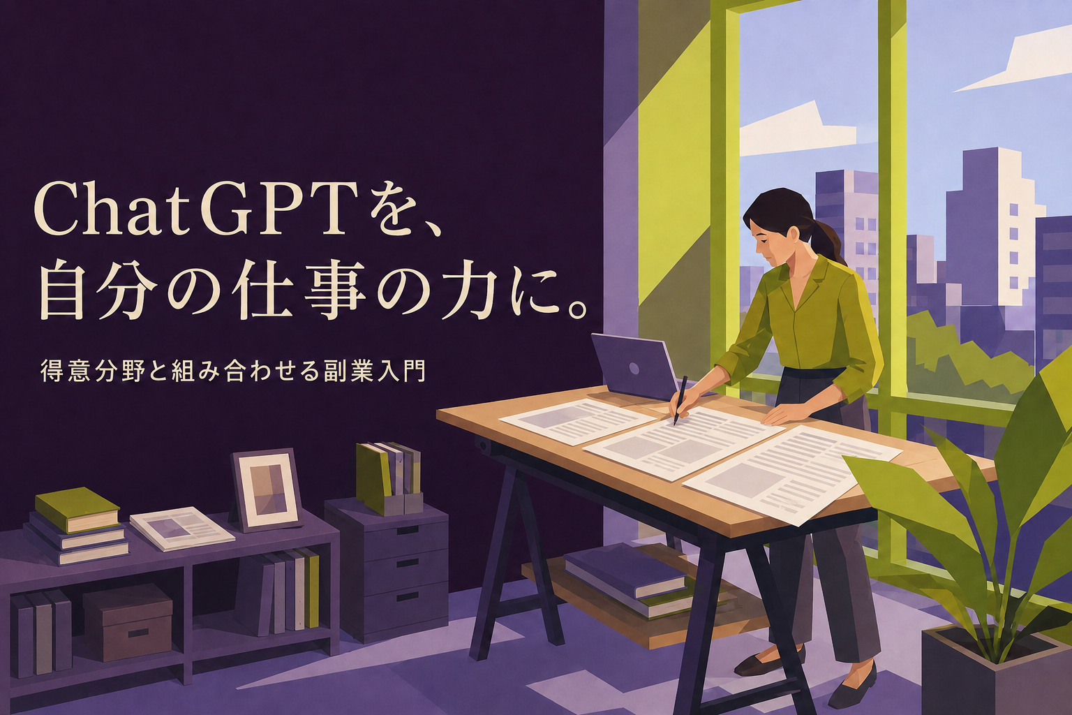 ChatGPT副業の現実と稼ぎ方|煽らない正直なガイド