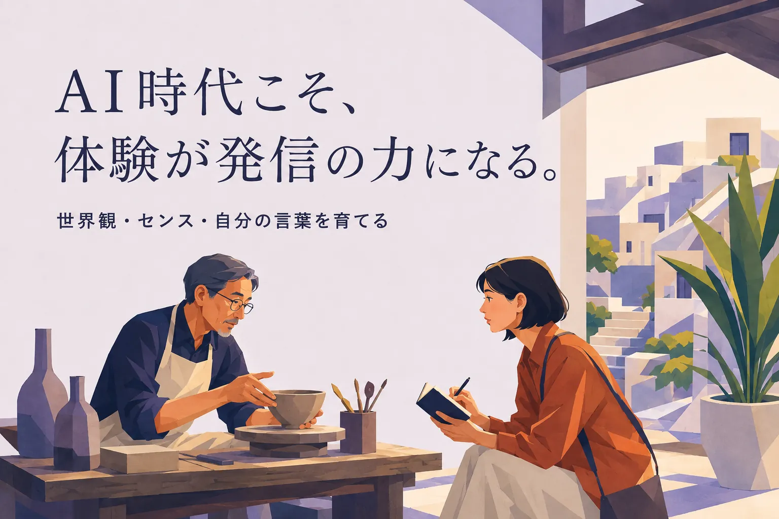 AI時代の情報発信で生き残る人の共通点｜世界観・センス・泥臭い体験