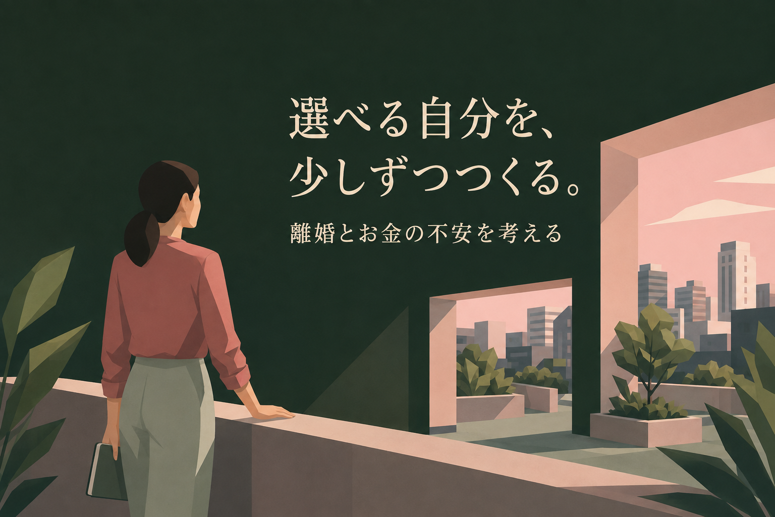 離婚したいけどお金がない｜経済的自立が「選ぶ自由」を取り戻す