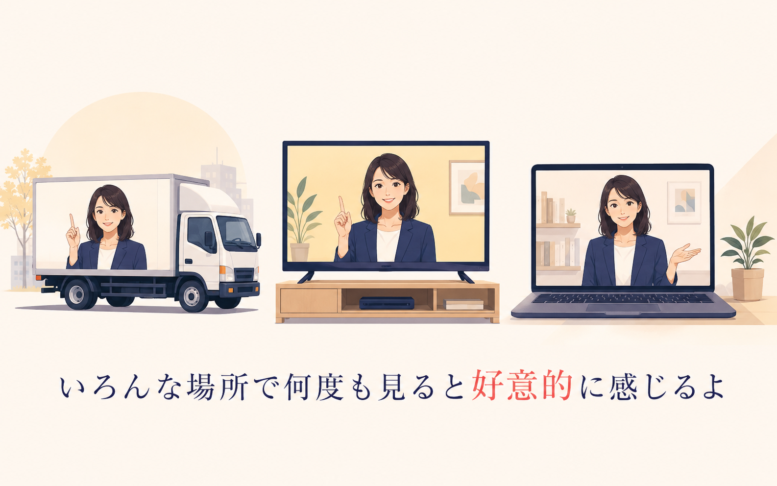 接触の反復で親近感が増す単純接触