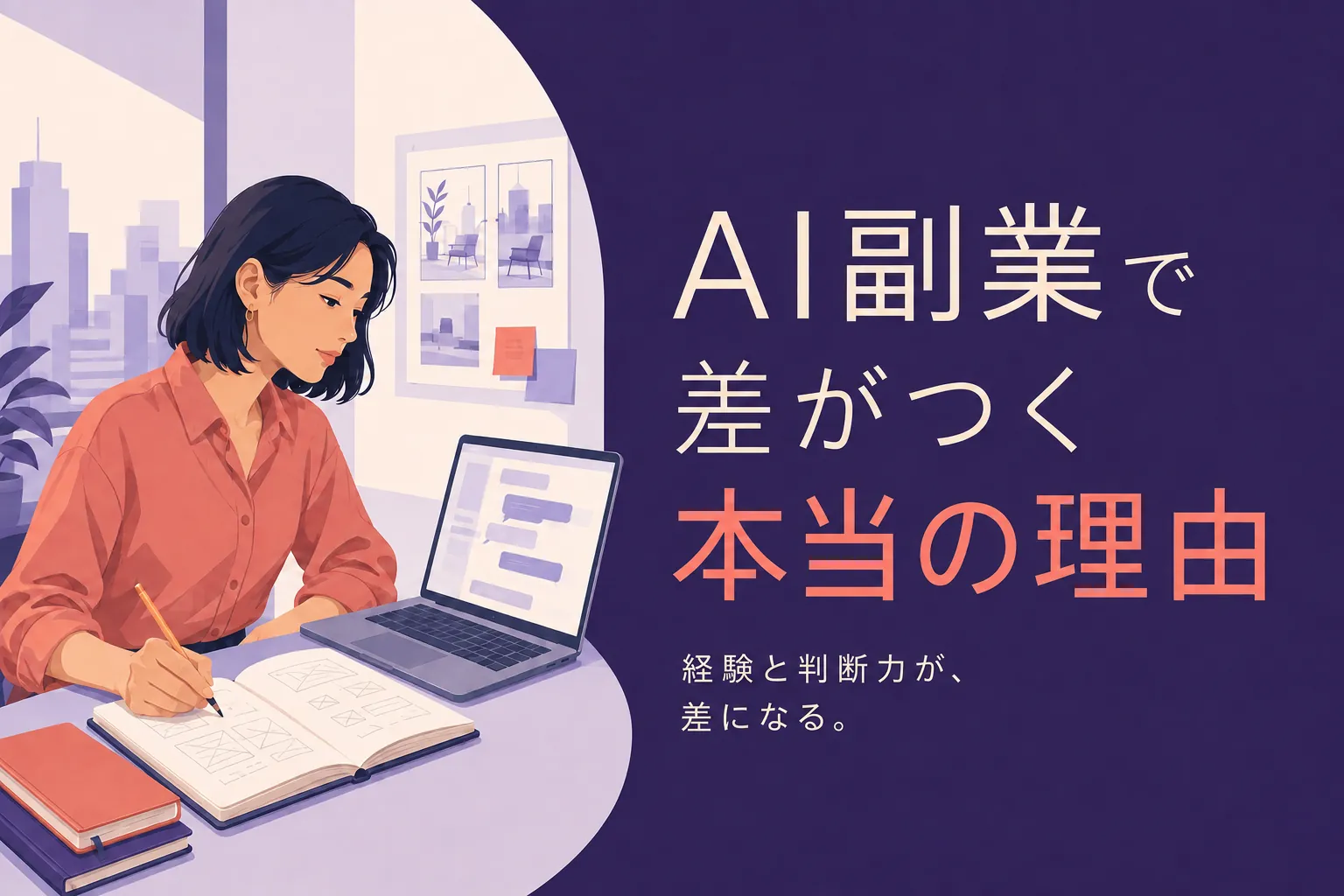 AI副業で稼げない人に足りないもの｜稼げる人との決定的な差