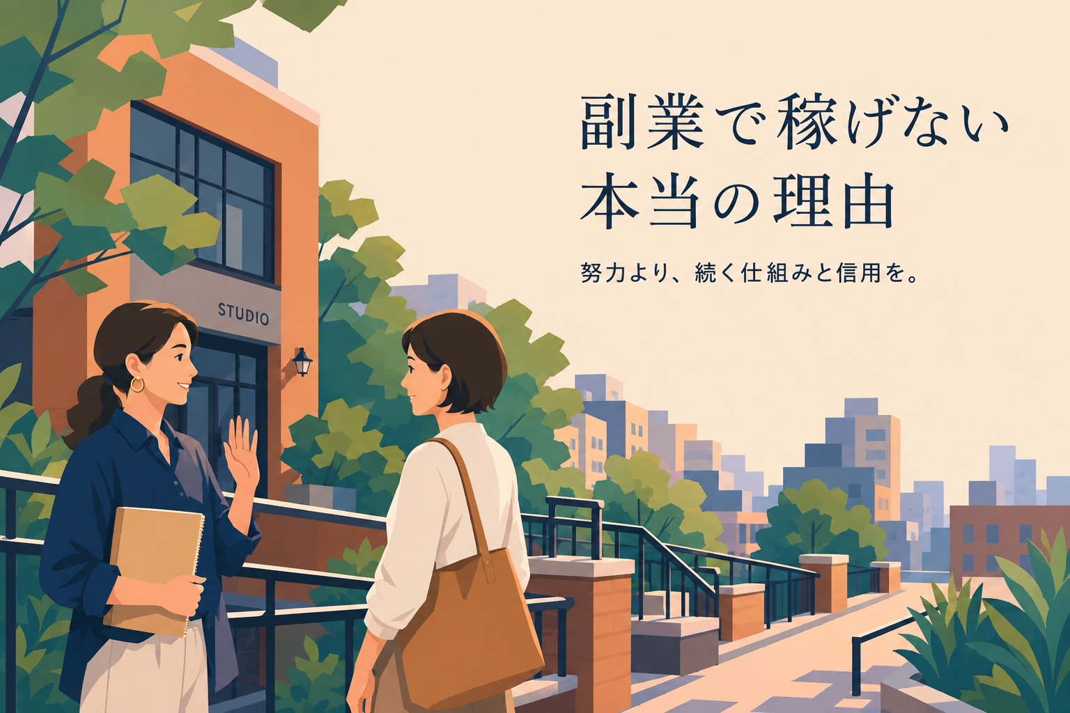 副業で稼げない本当の理由｜一度稼いだ人が5年で消える構造と、長く続く人の共通点