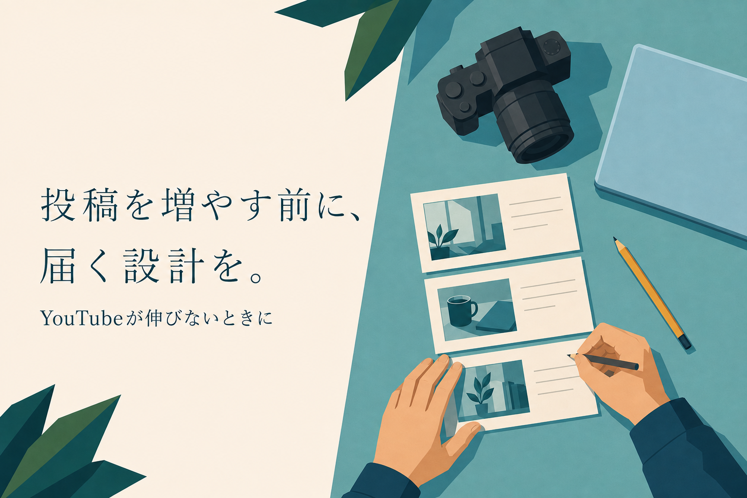 YouTubeが伸びない本当の原因｜挫折する前に知っておきたいこと