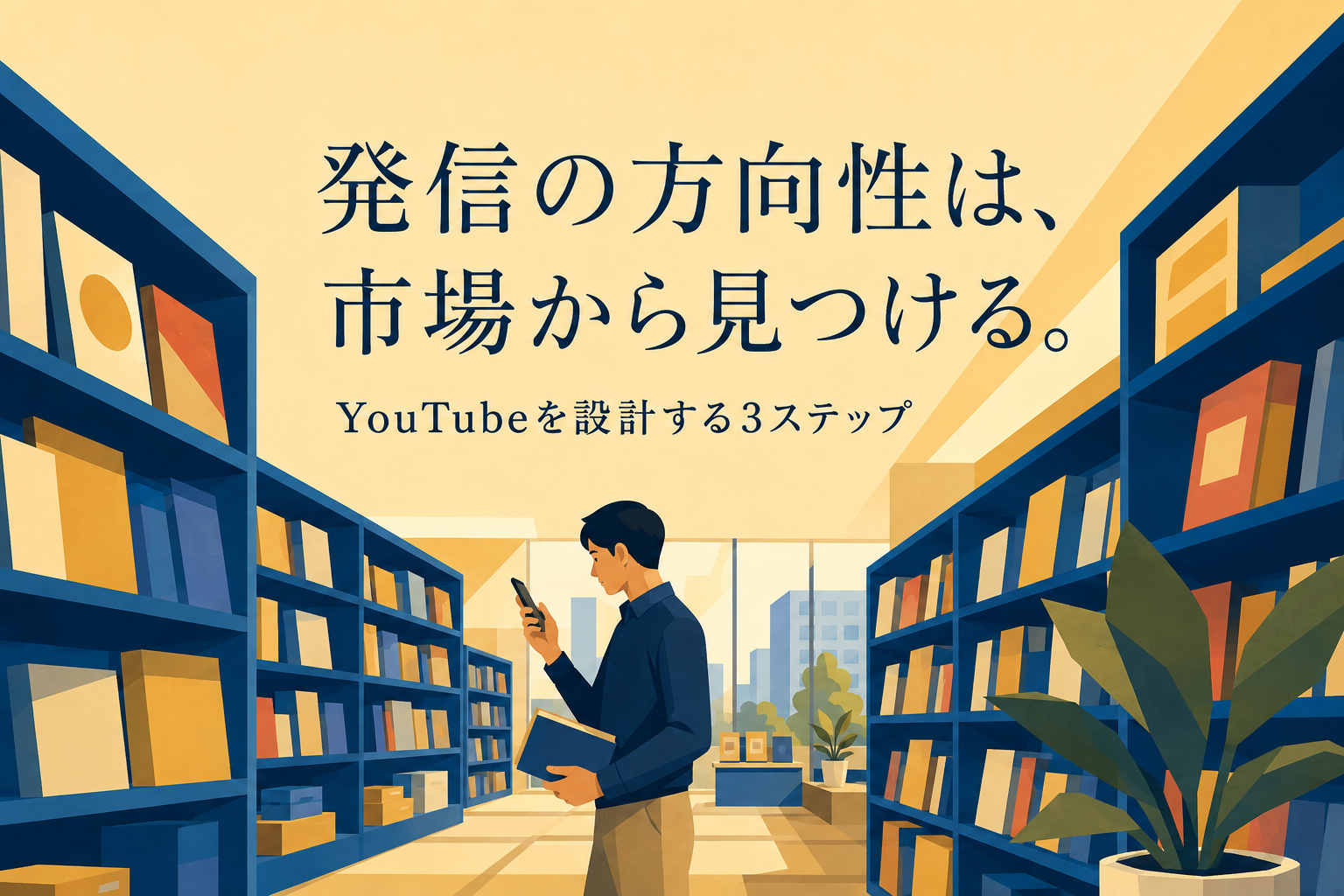 YouTubeチャンネルの方向性が決まらない原因と、正しい決め方【3ステップ】