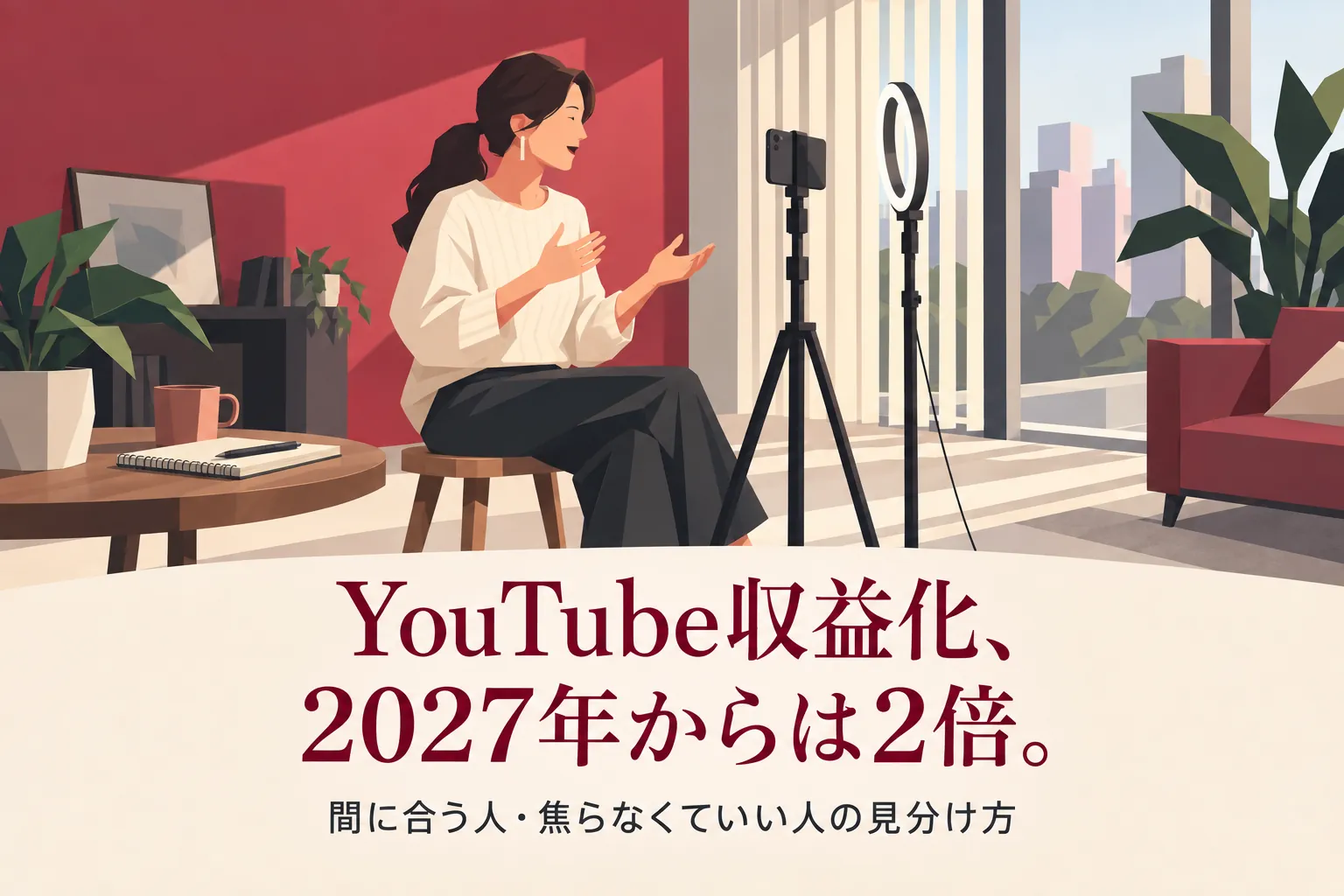 YouTube収益化は難しい?2027年の条件変更後に間に合う人・間に合わない人