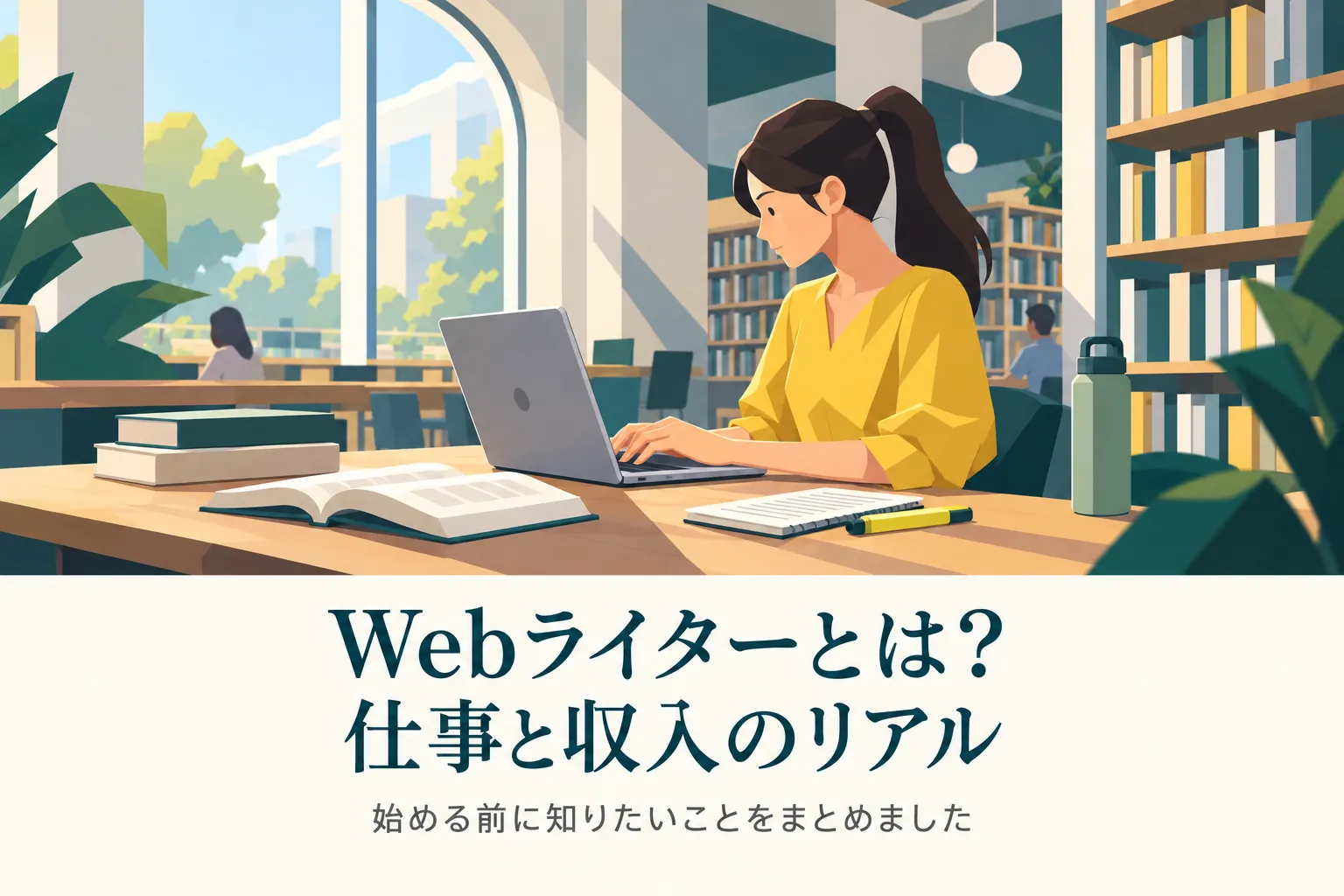 Webライターとは？仕事内容と収入のリアル｜始める前に知りたいこと